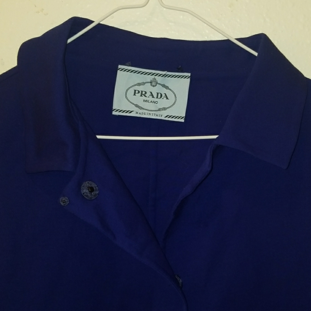 Prada wool over coat